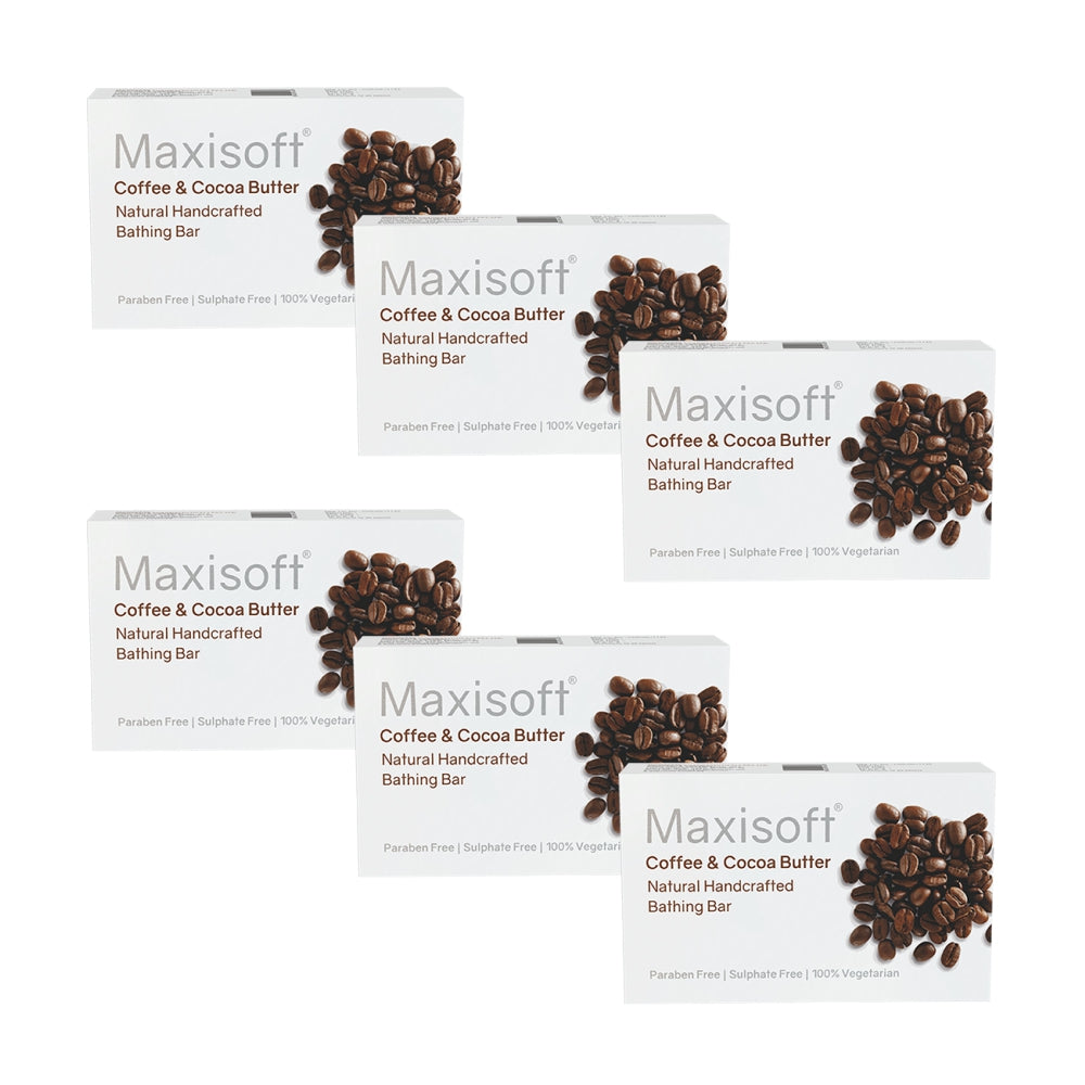 Maxisoft Coffee & Cocoa Butter Natural Handcrafted Bathing Bar (75 gm)
