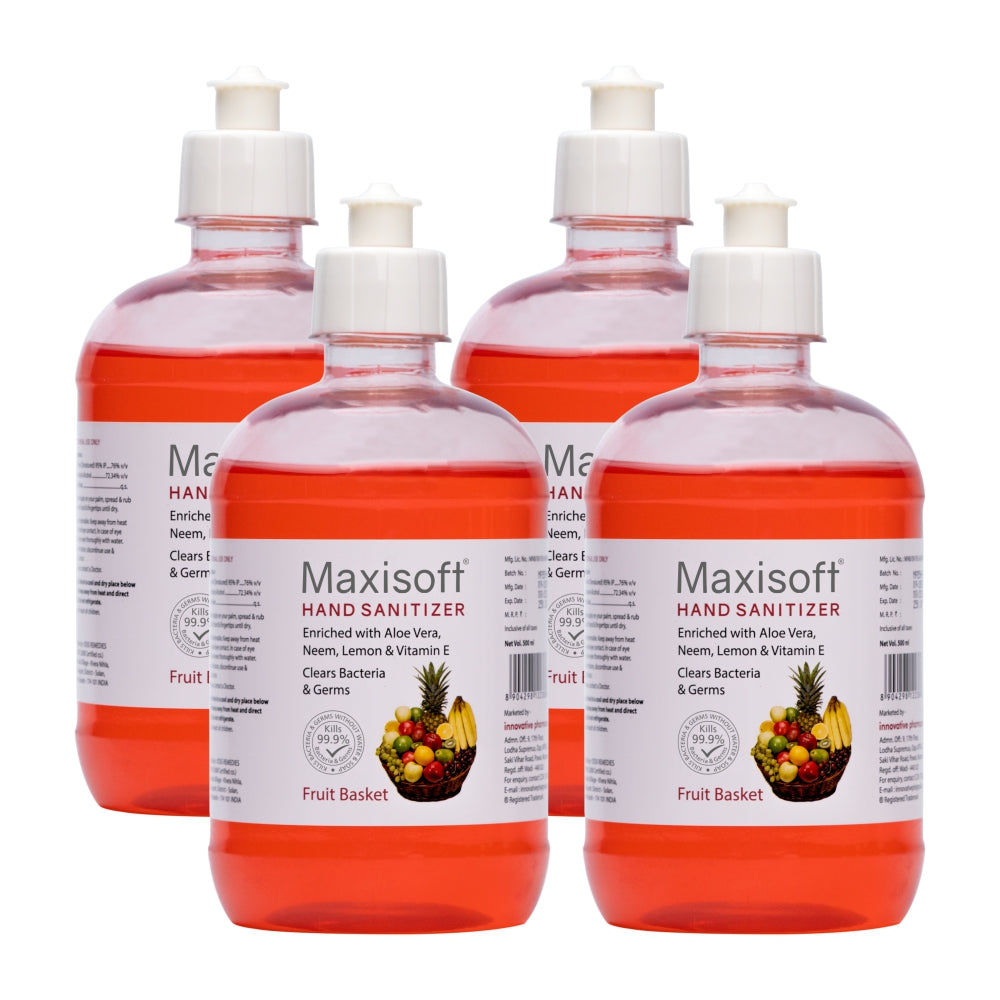Maxisoft Hand Sanitizer Gel (Fruit Basket) 500 ml