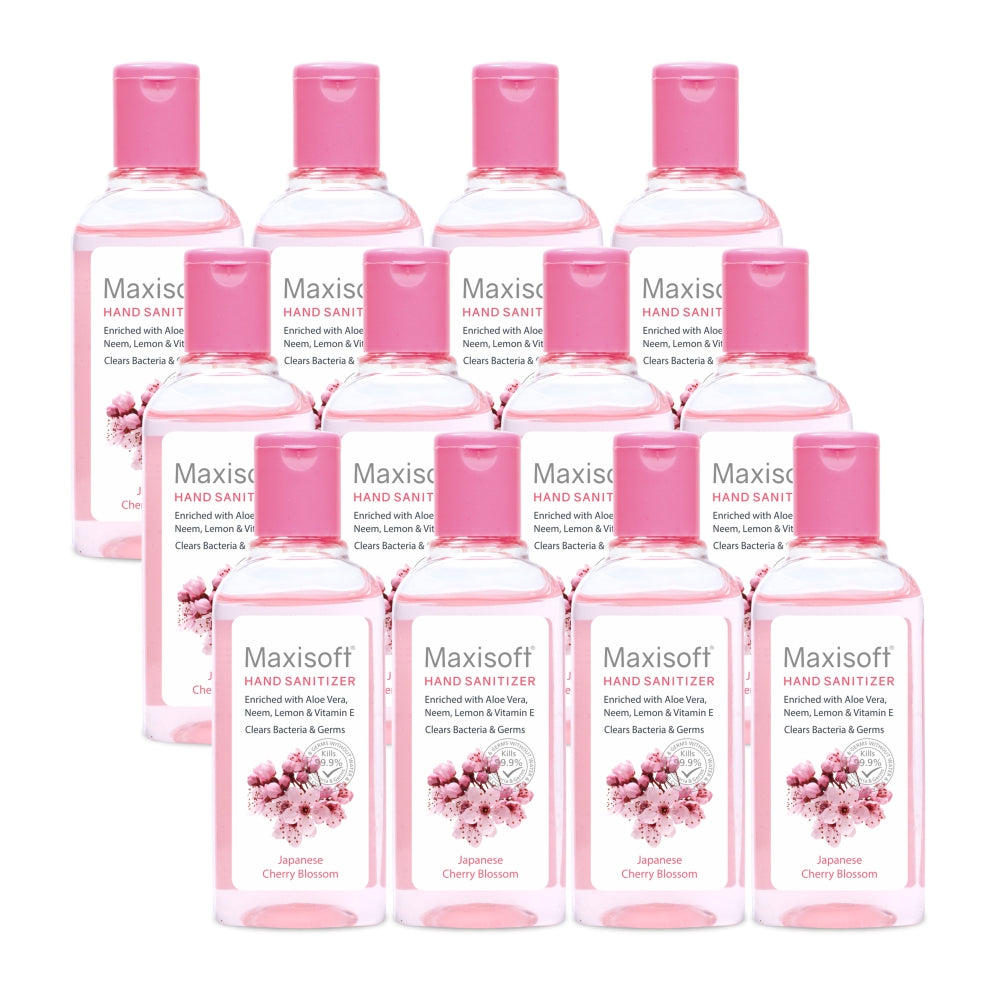 Maxisoft Hand Sanitizer Gel (Japanese Cherry Blossom) 100 ml