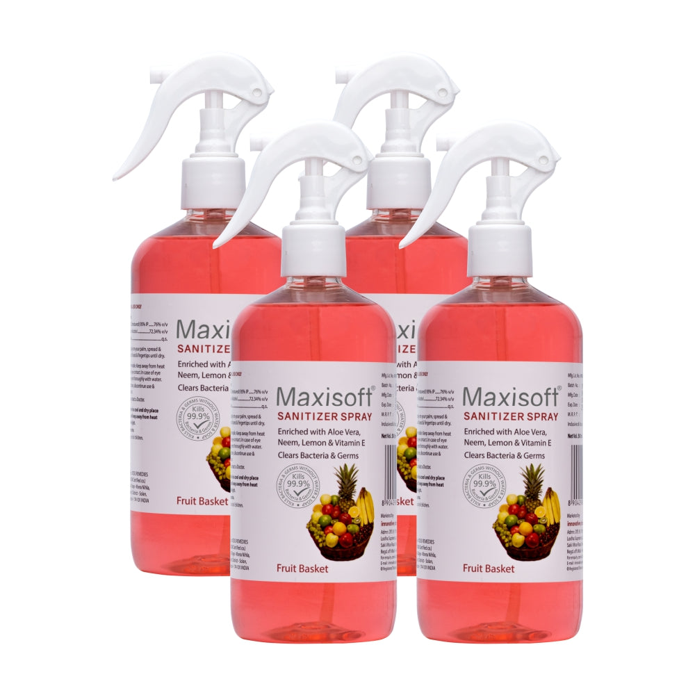 Maxisoft Hand Sanitizer Spray (Fruit Basket) 500 ml