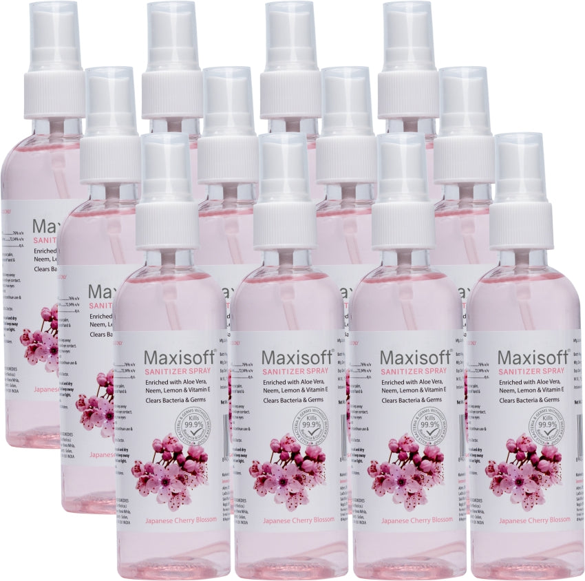 Maxisoft Hand Sanitizer Spray (Japanese Cherry Blossom) 120 ml