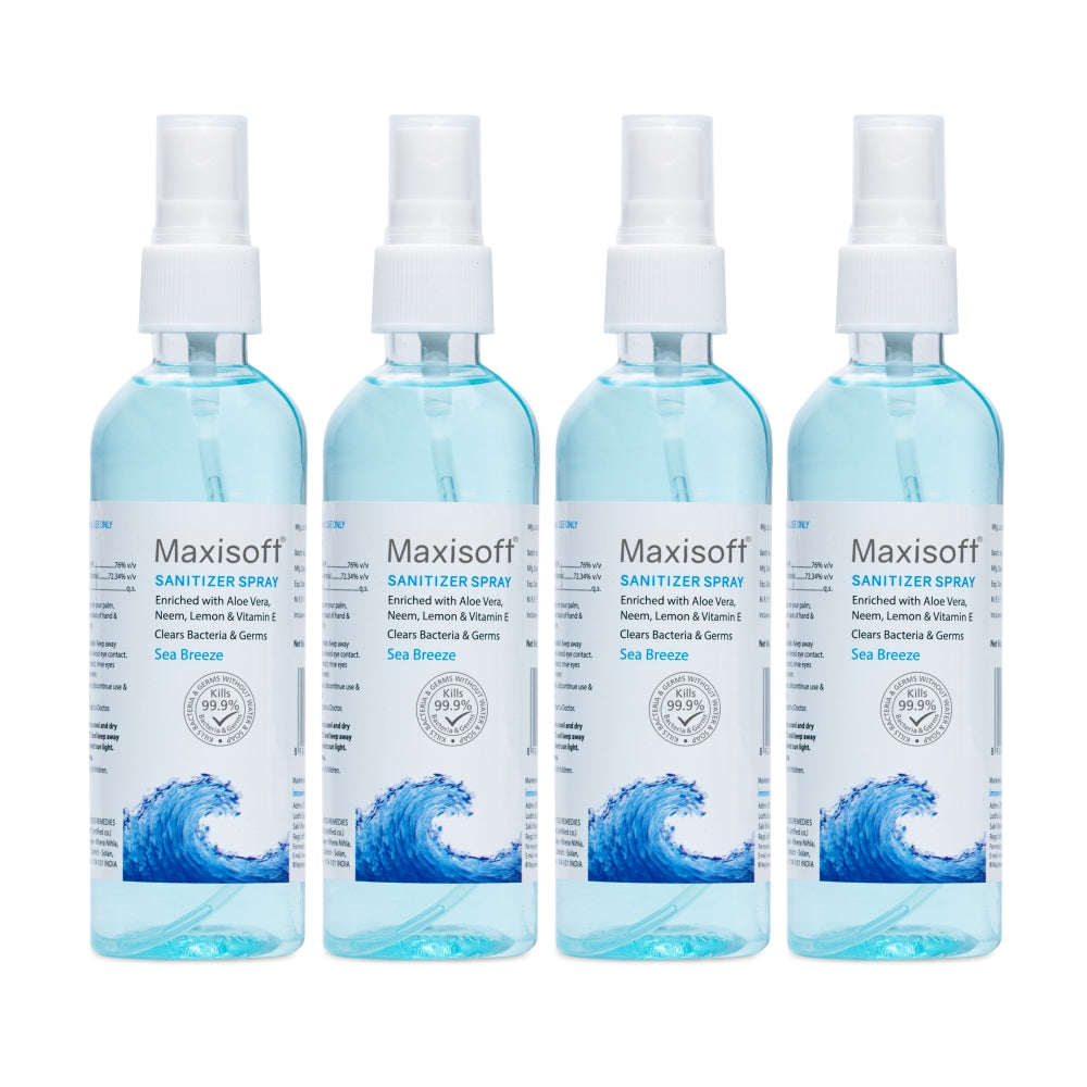 Maxisoft Hand Sanitizer Spray (Sea Breeze) 120 ml