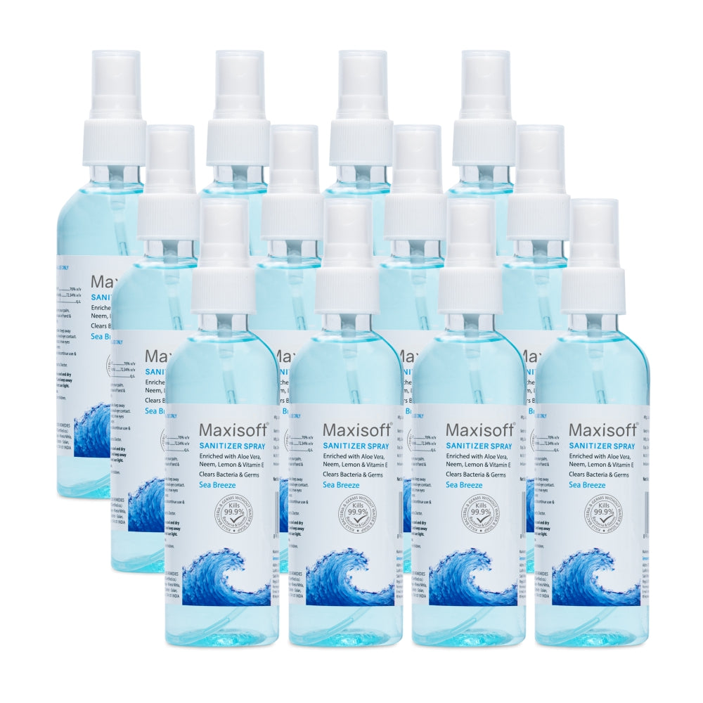 Maxisoft Hand Sanitizer Spray (Sea Breeze) 120 ml