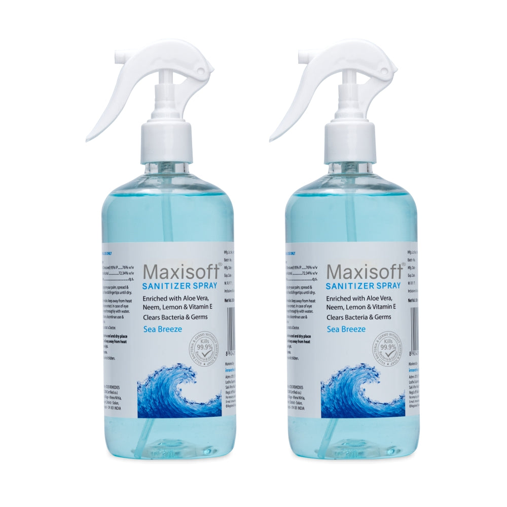 Maxisoft Hand Sanitizer Spray (Sea Breeze) 500 ml