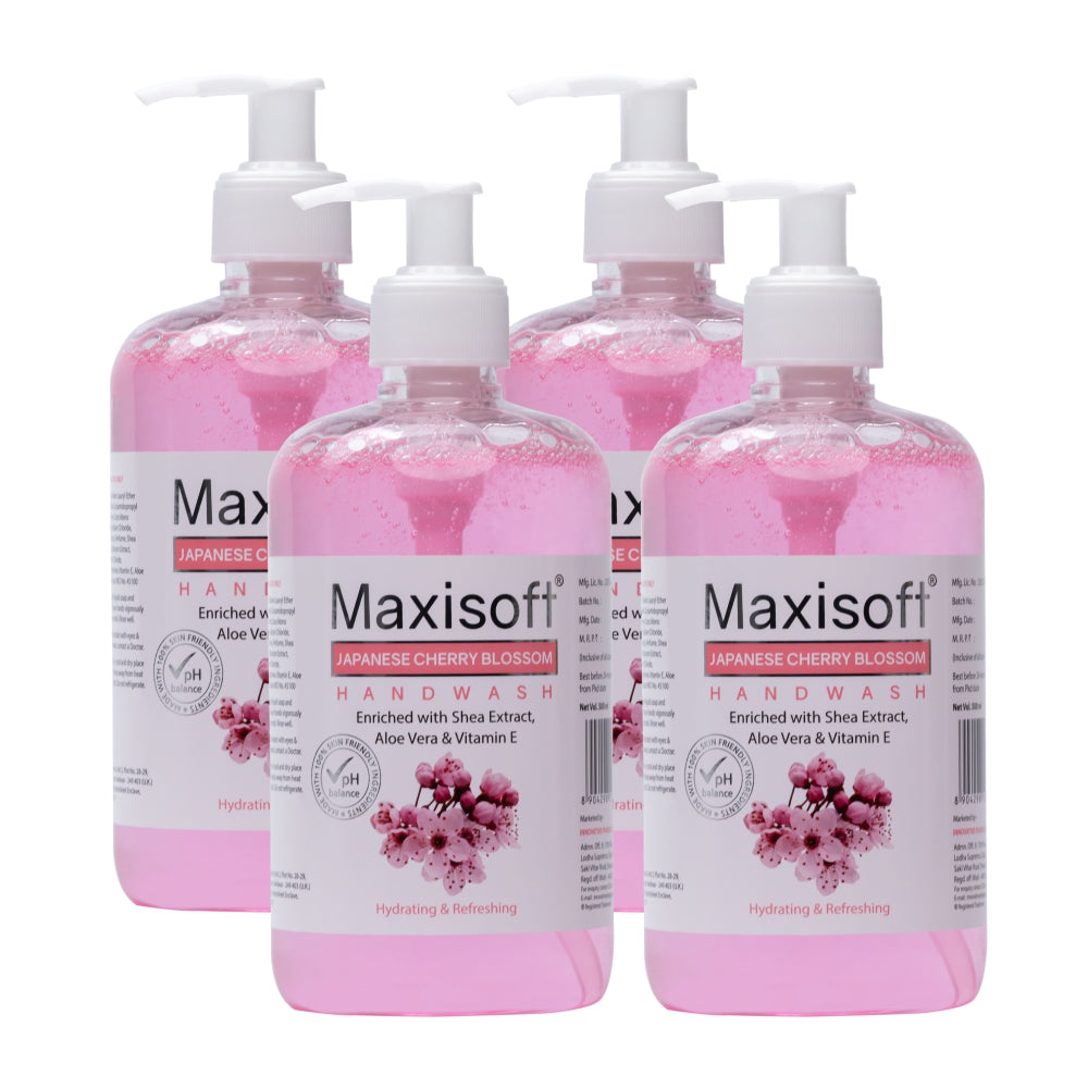 Maxisoft Japanese Cherry Blossom Hand Wash (500 ml)