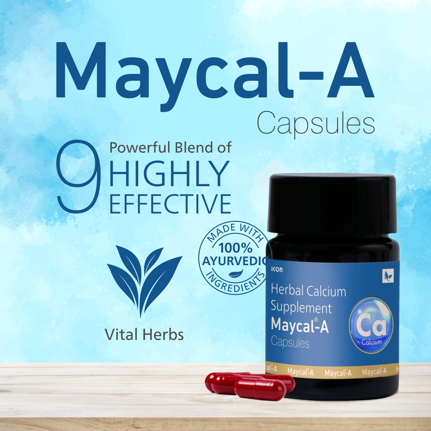 Maycal-A Capsules (10 Caps)