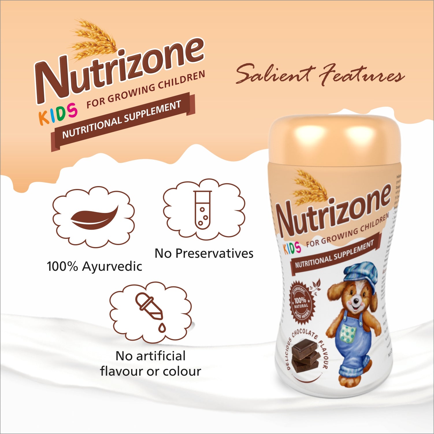 Nutrizone Kids Granules (200 gm)