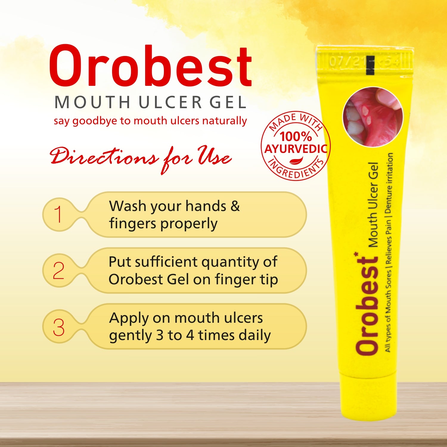 Orobest Mouth Ulcer Gel (10 gm)