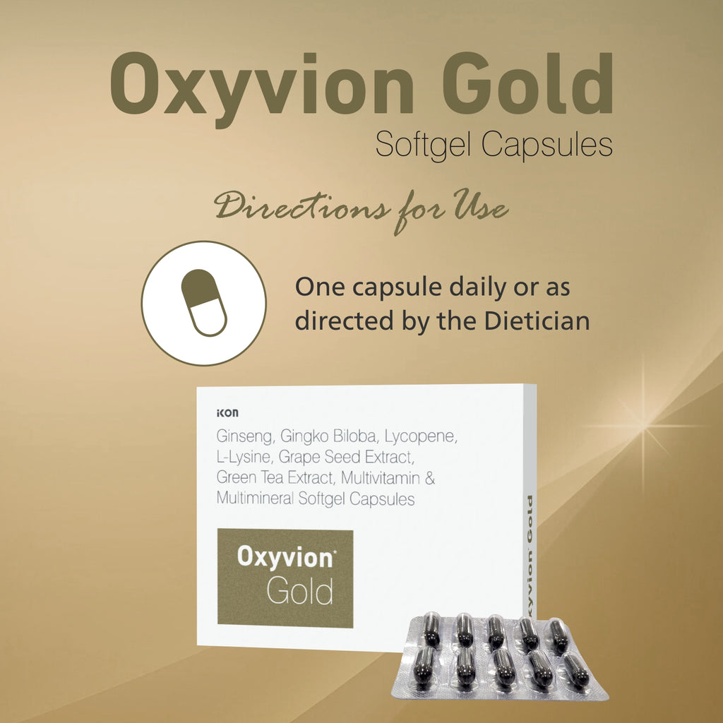 Oxyvion Gold Softgels (1 x 10 Blister)