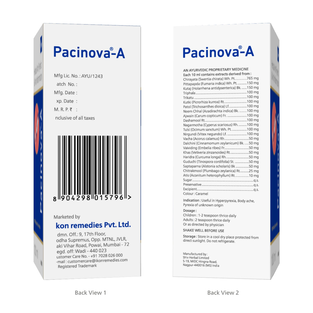 Pacinova-A Syrup (100 ml)