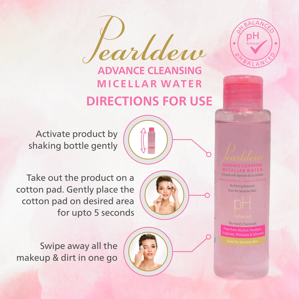 Pearldew Advance Cleansing Micellar Water (100 ml)