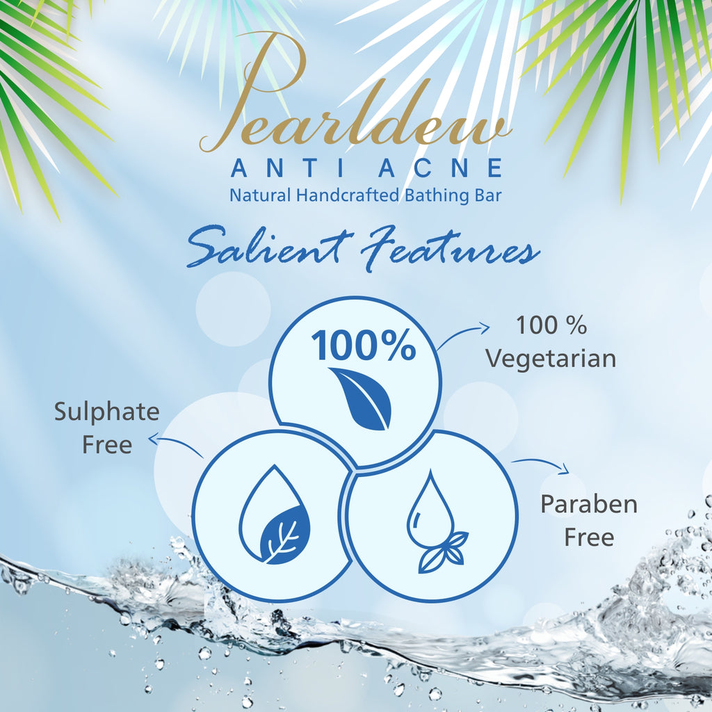 Pearldew Anti Acne & Anti Pimple Soap (75 gm)