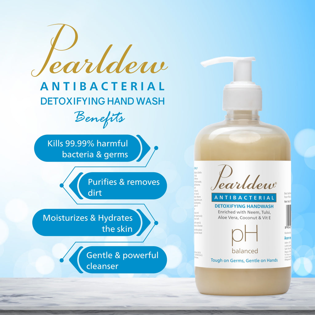 Pearldew Antibacterial Detoxifying Hand Wash (500 ml)