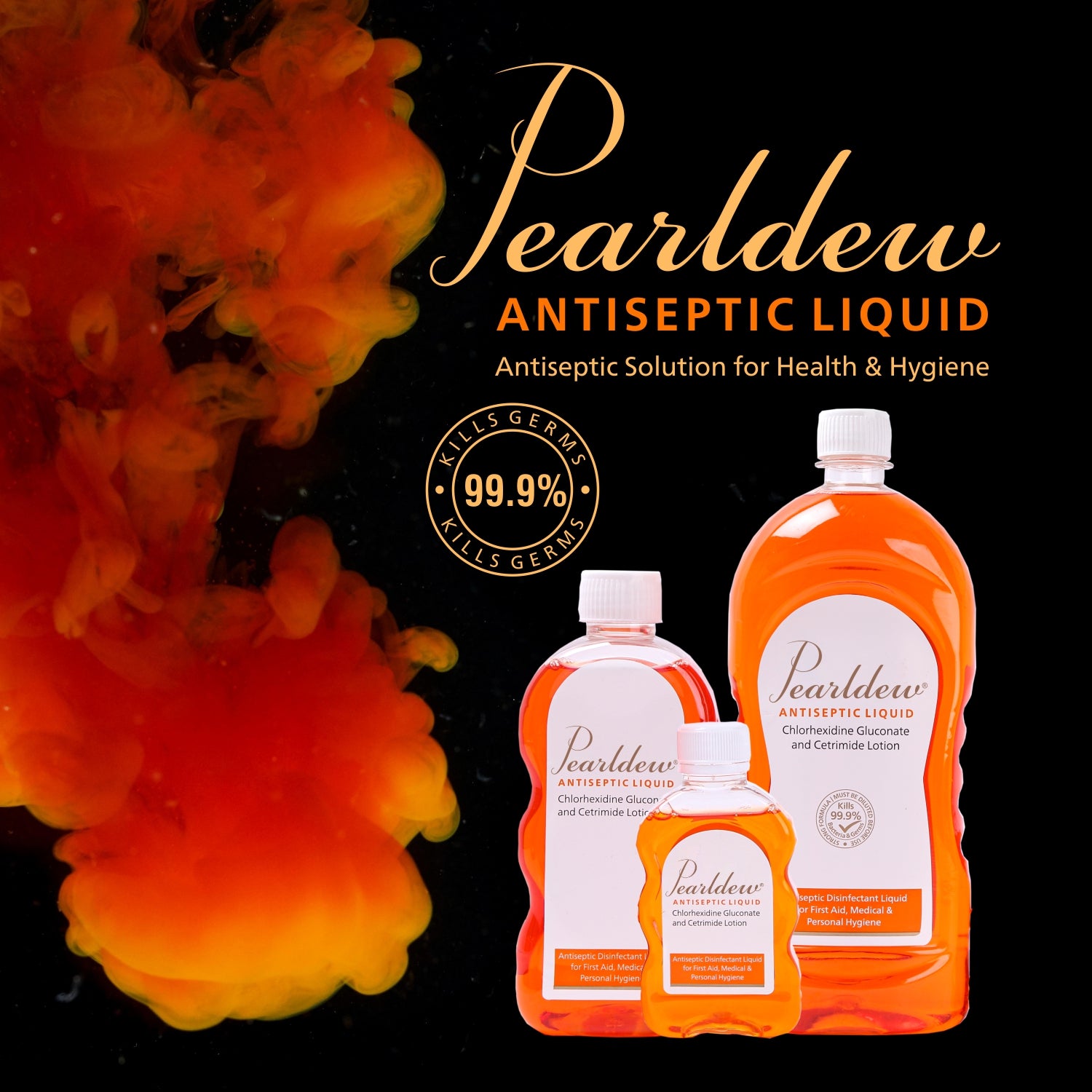 Pearldew Antiseptic Liquid (100 ml)