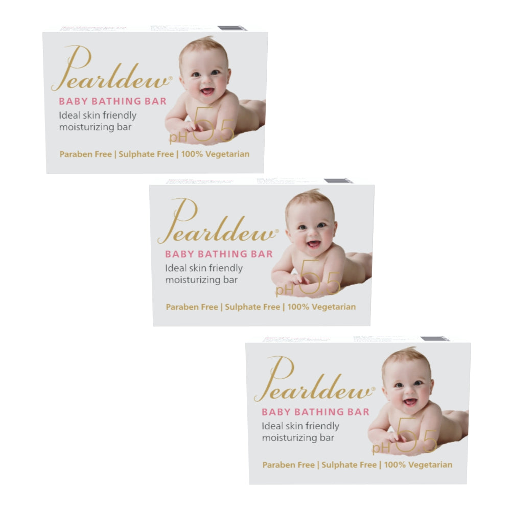 Pearldew Baby Bathing Bar (75 gm)