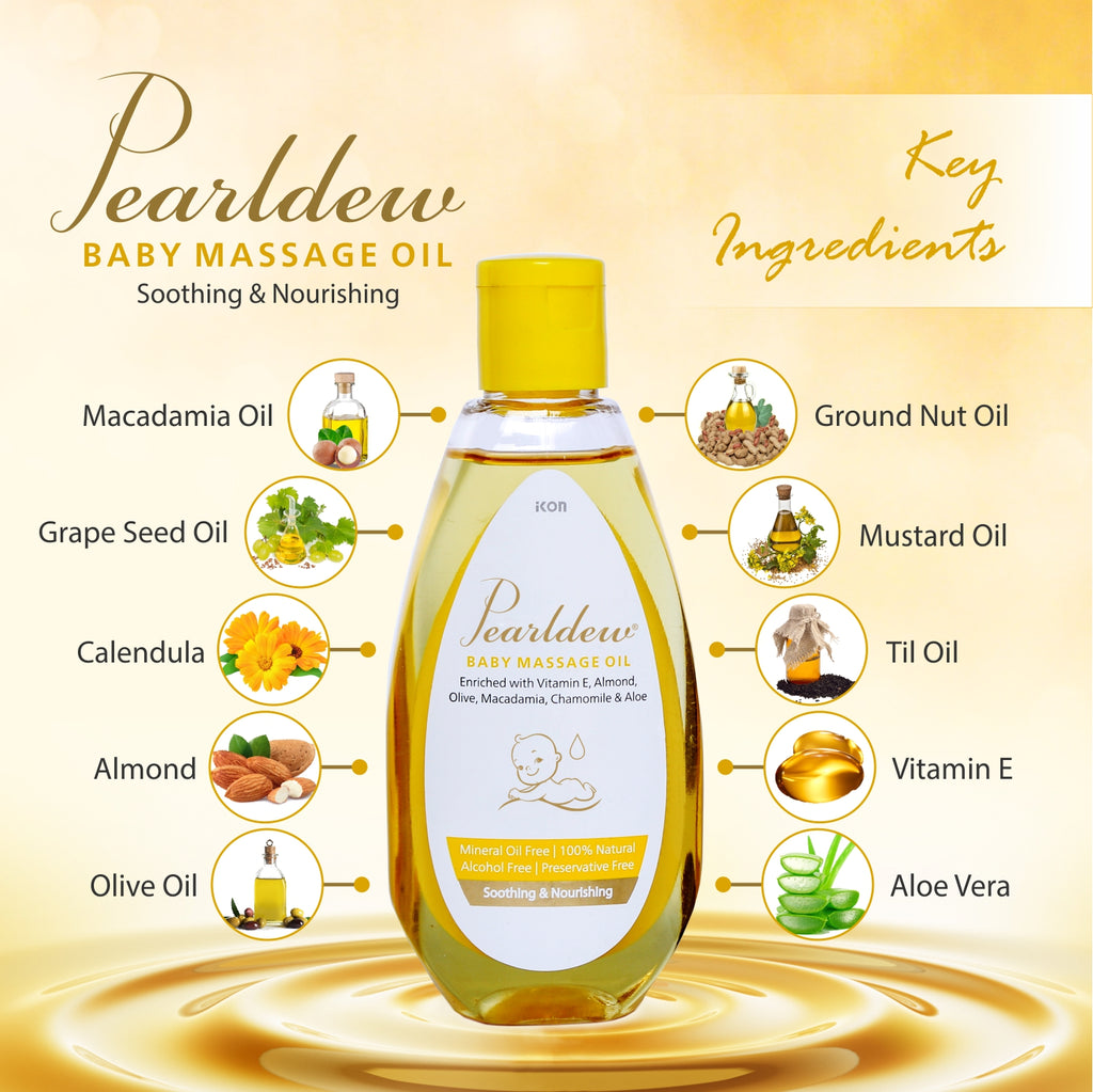 Pearldew Baby Massage Oil (100 ml)