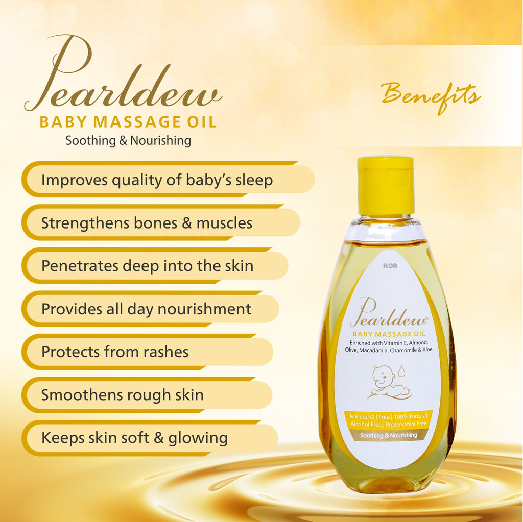 Pearldew Baby Massage Oil (100 ml)