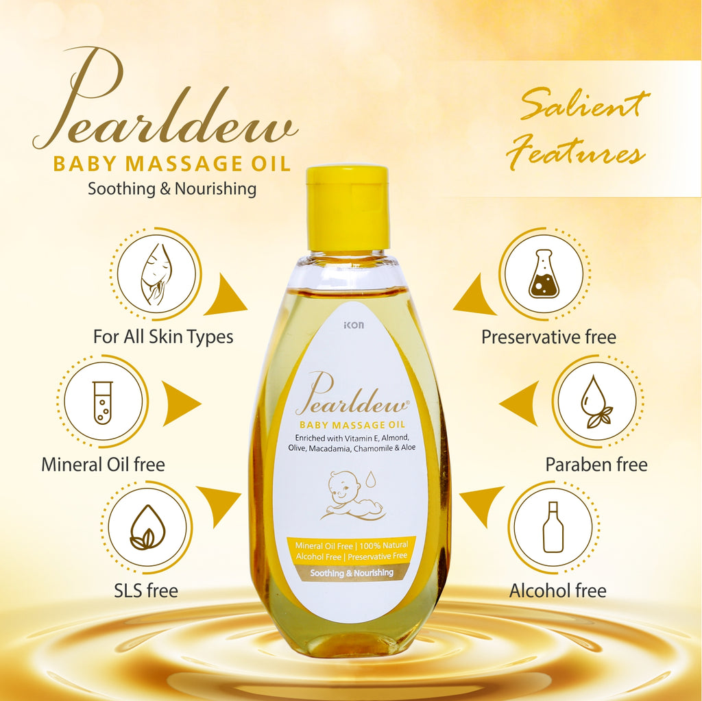 Pearldew Baby Massage Oil (100 ml)