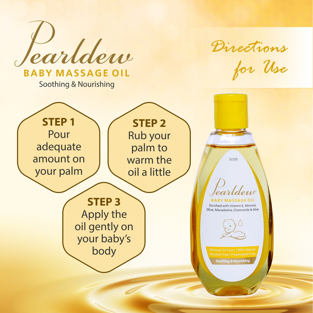 Pearldew Baby Massage Oil (100 ml)