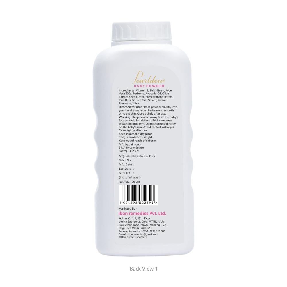 Pearldew Baby Powder (100 gm)