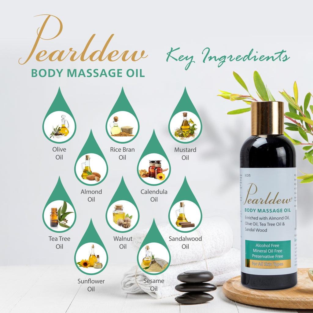 Pearldew Body Massage Oil (100 ml)