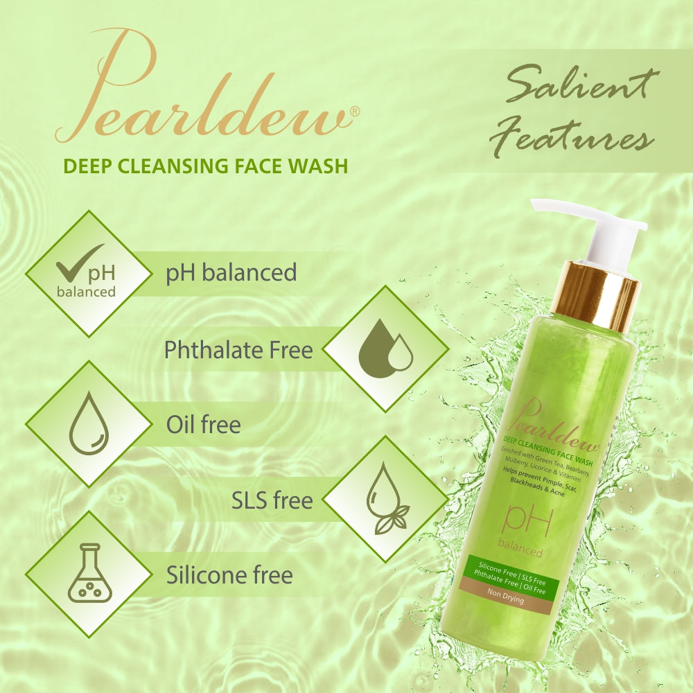 Pearldew Deep Cleansing Face Wash (100 ml)