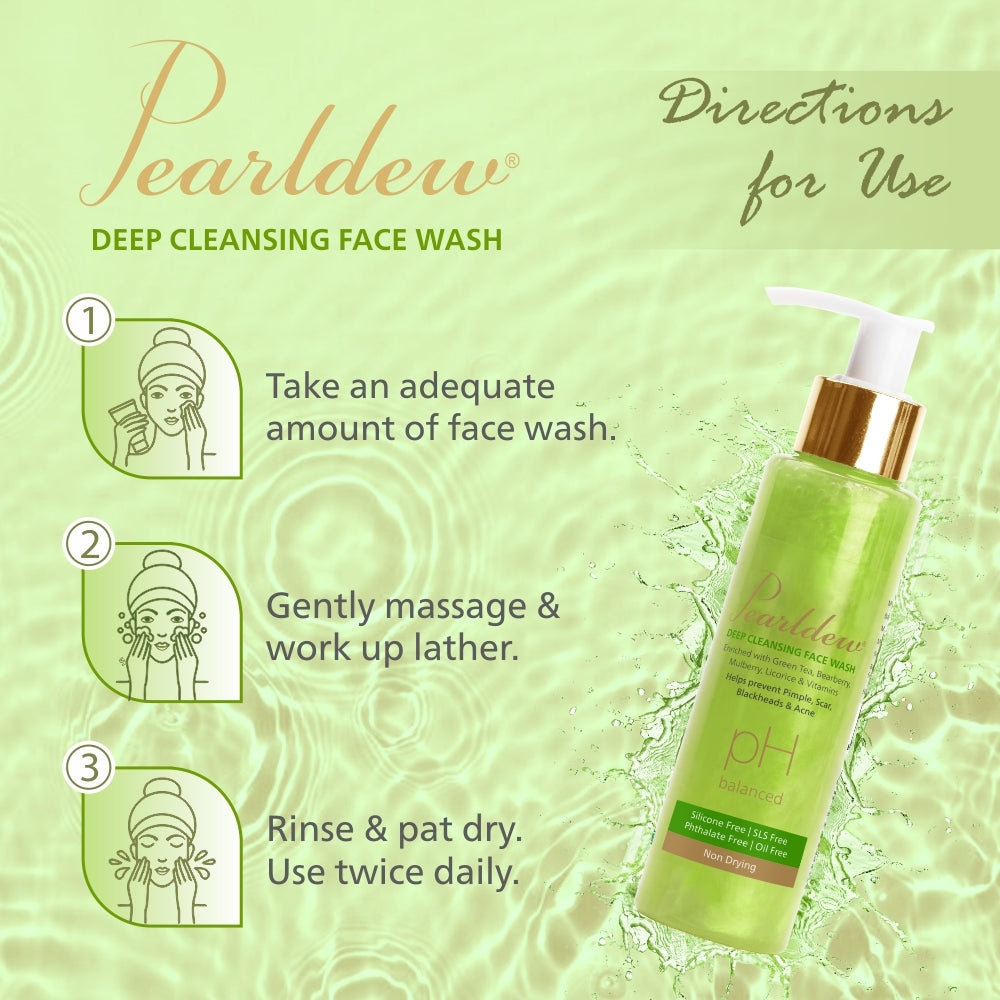 Pearldew Deep Cleansing Face Wash (100 ml)