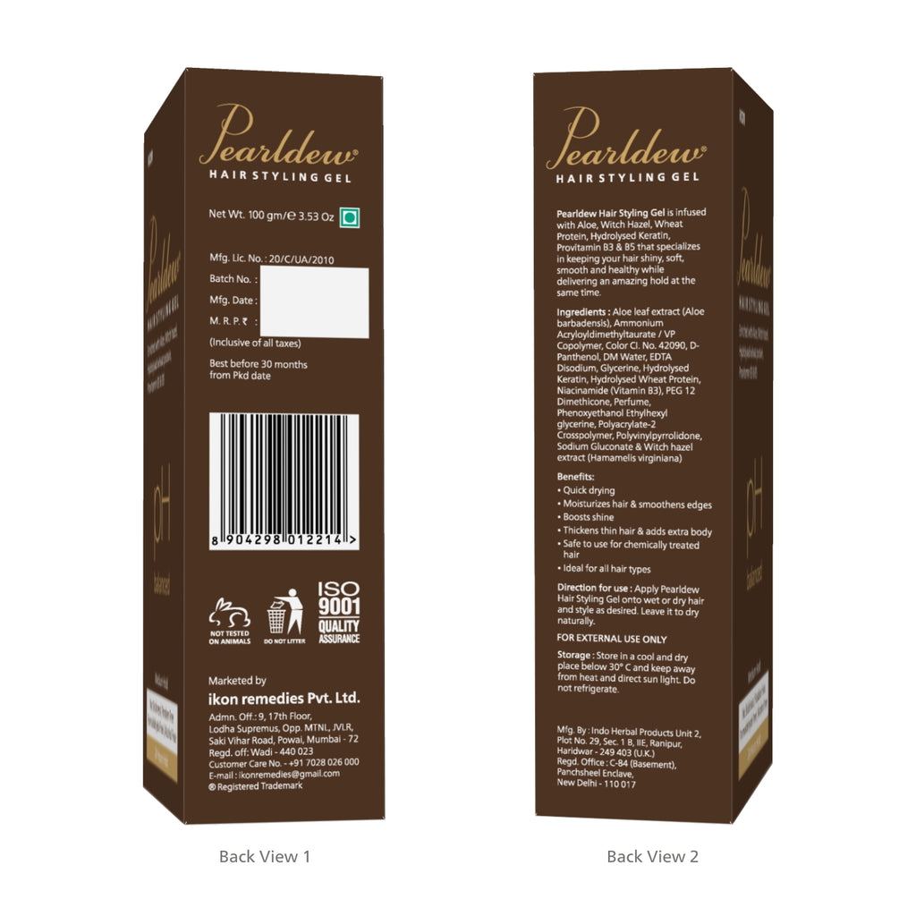 Pearldew Hair Styling Gel (100 ml)
