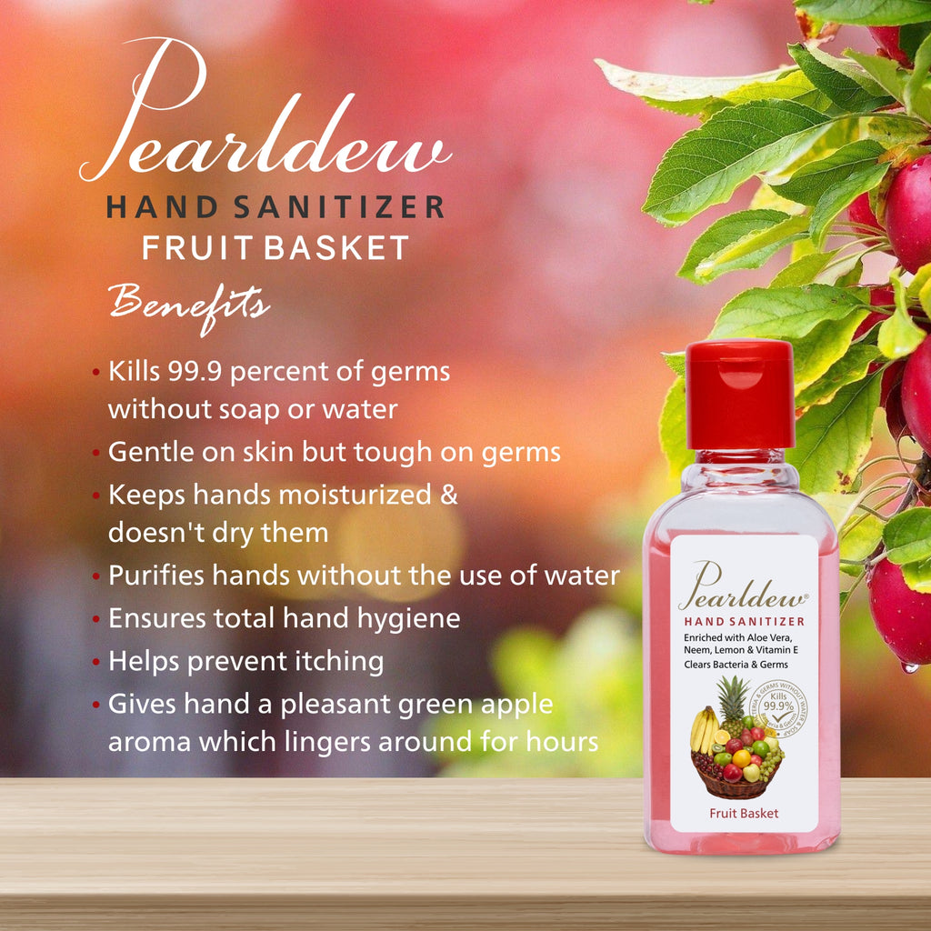 Pearldew Hand Sanitizer Gel (Fruit Basket) 60 ml