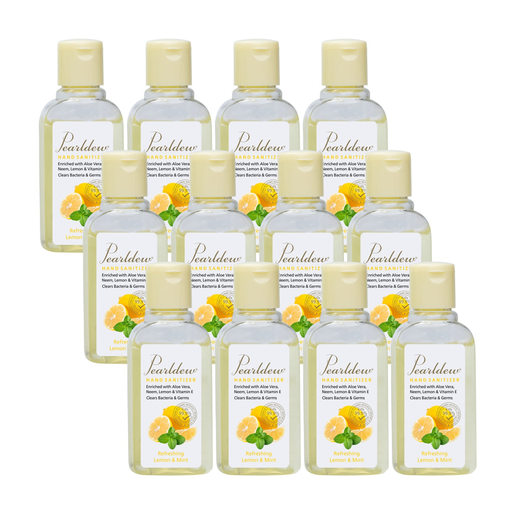 Pearldew Hand Sanitizer Gel (Refreshing Lemon & Mint) 60 ml