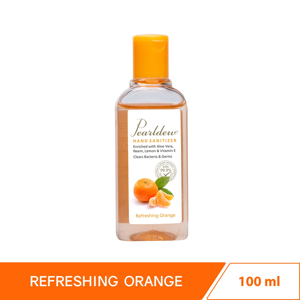 Pearldew Hand Sanitizer Gel (Refreshing Orange) 100 ml