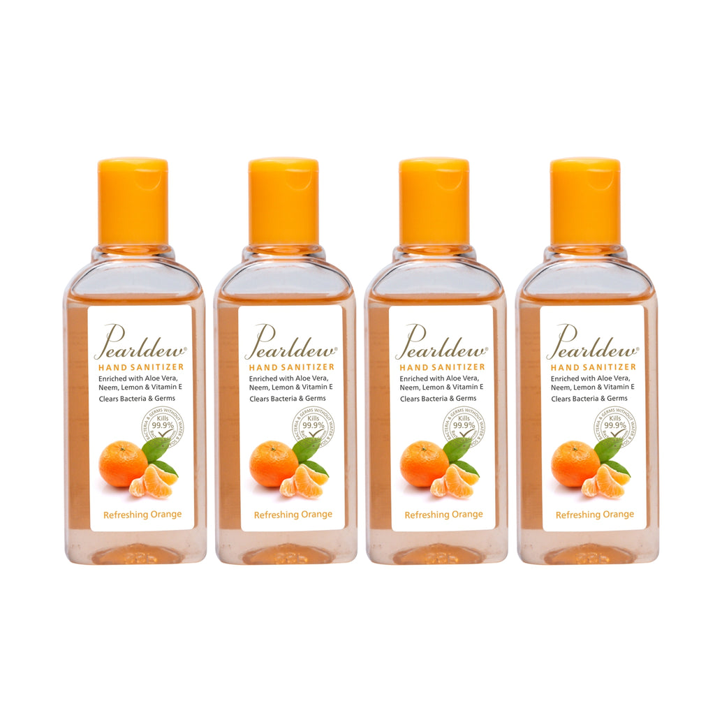 Pearldew Hand Sanitizer Gel (Refreshing Orange) 100 ml