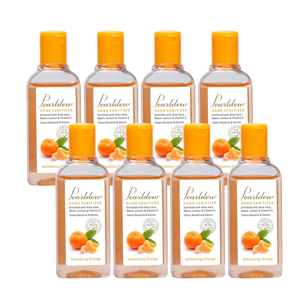 Pearldew Hand Sanitizer Gel (Refreshing Orange) 100 ml