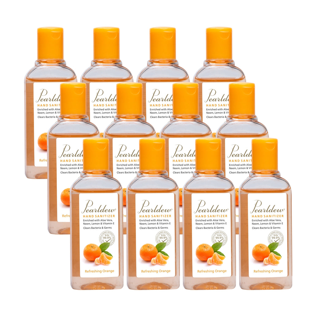 Pearldew Hand Sanitizer Gel (Refreshing Orange) 100 ml