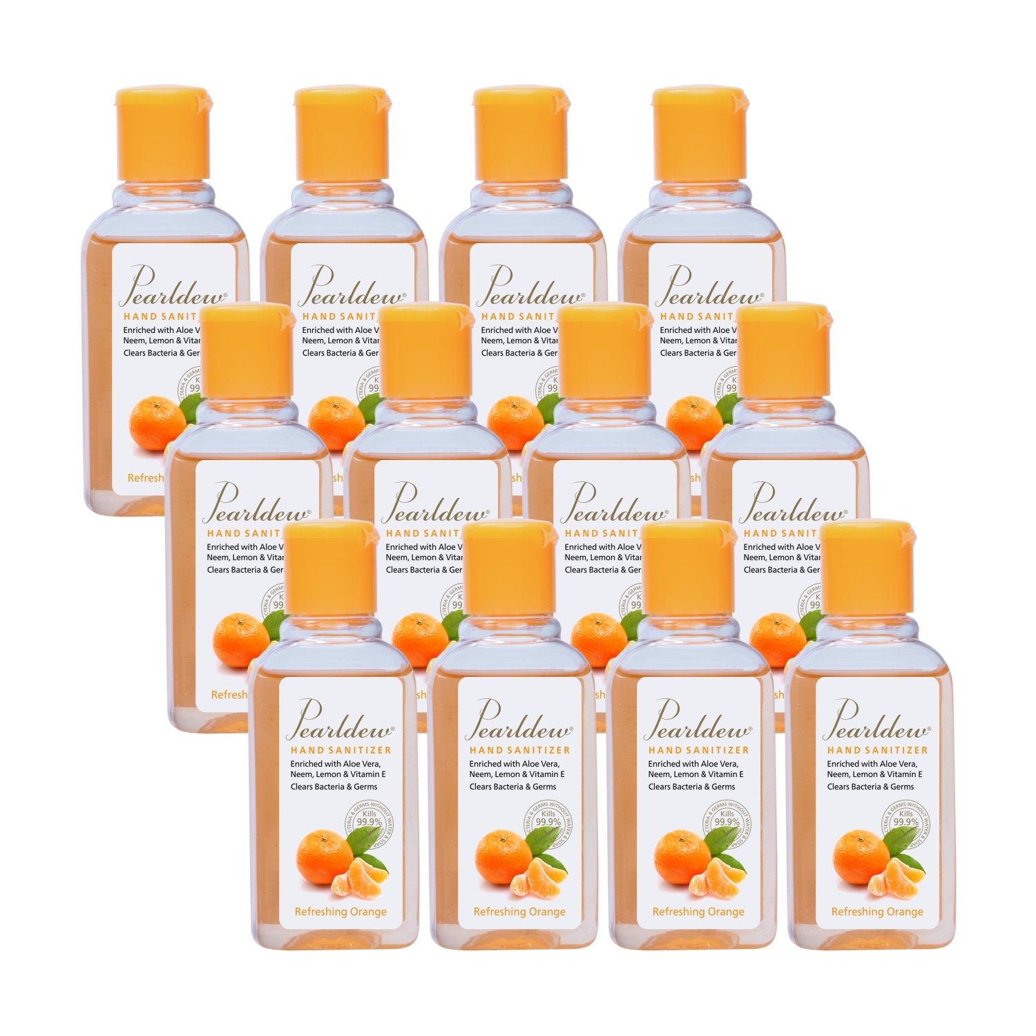 Pearldew Hand Sanitizer (Refreshing Orange) 60 ml