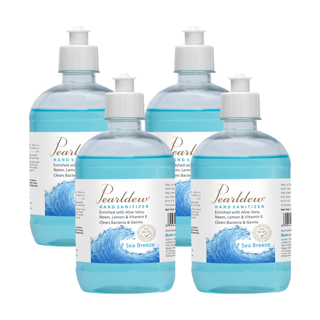 Pearldew Hand Sanitizer Gel (Sea Breeze) 500 ml