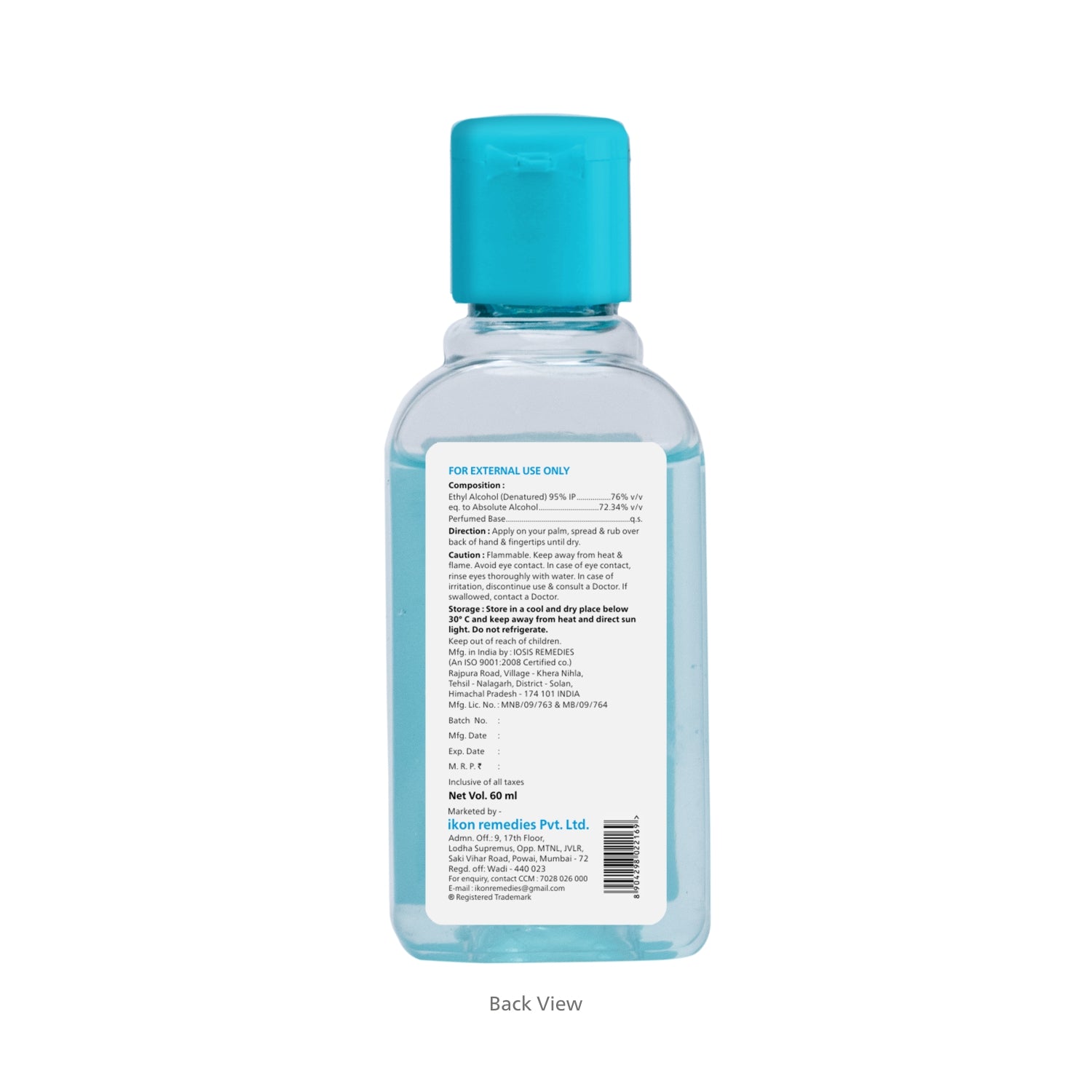 Pearldew Hand Sanitizer (Sea Breeze) 60 ml