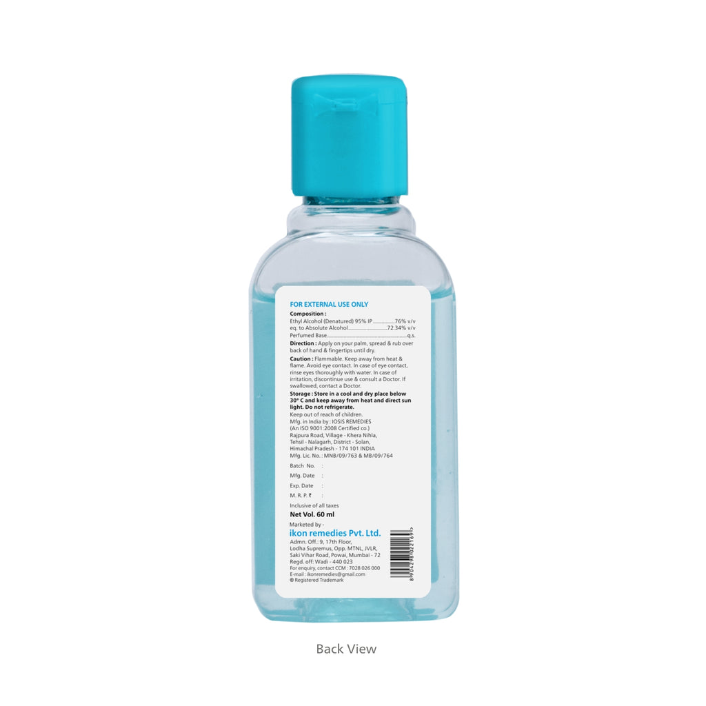 Pearldew Hand Sanitizer Gel (Sea Breeze) 60 ml