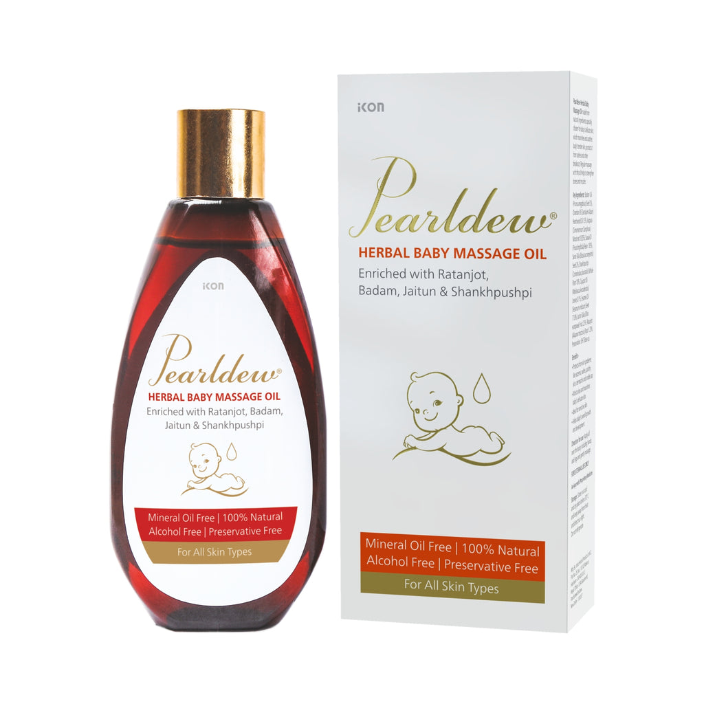 Pearldew Herbal Baby Massage Oil (100 ml)