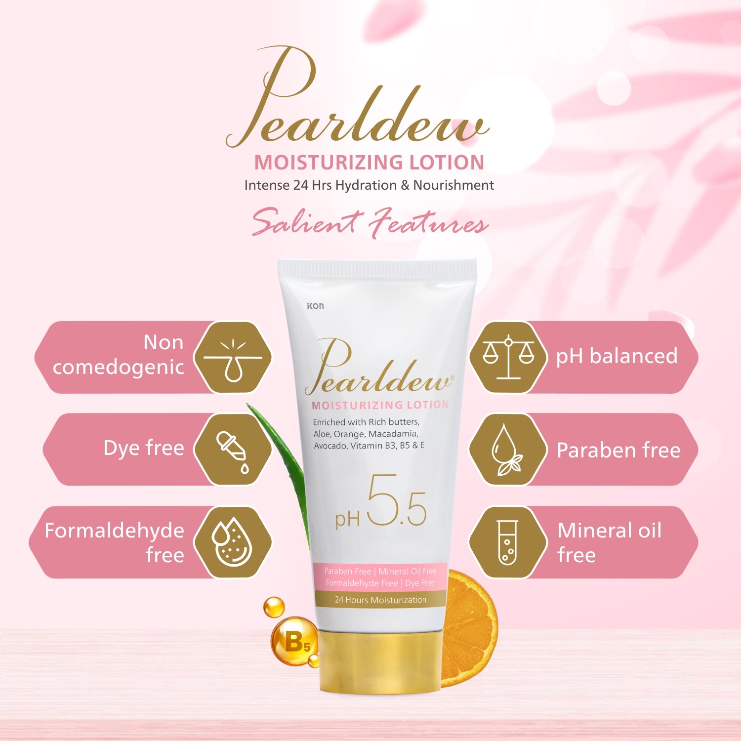 Pearldew Moisturizing Lotion (100 gm)