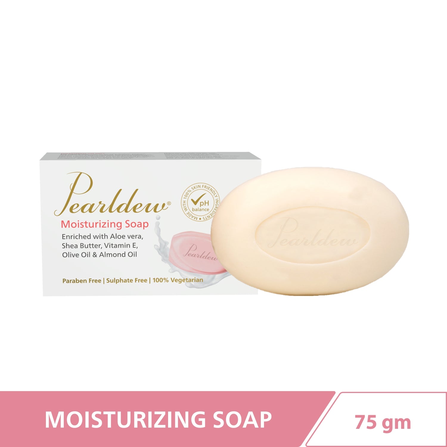 Pearldew Moisturizing Soap (75 gm)