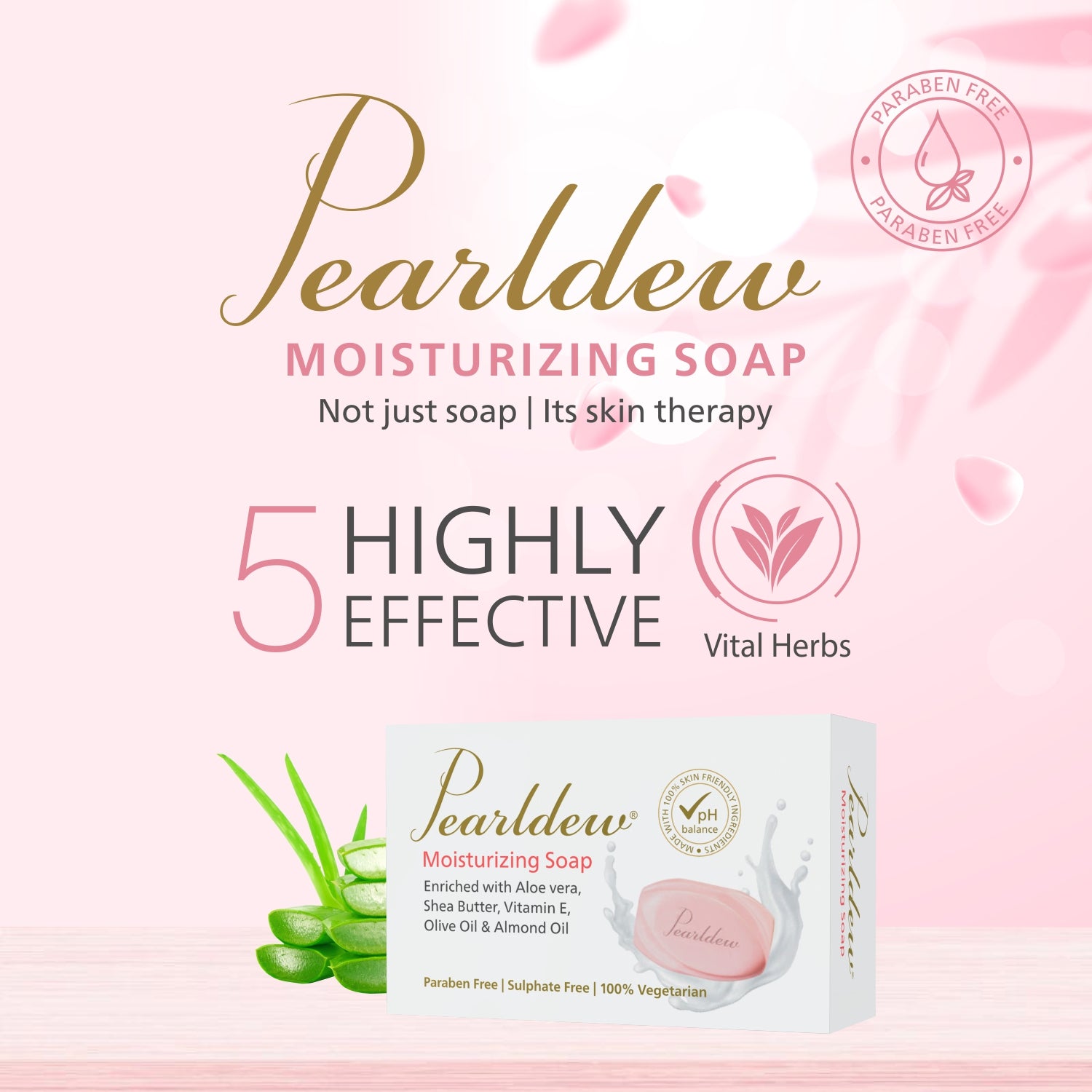 Pearldew Moisturizing Soap (75 gm)