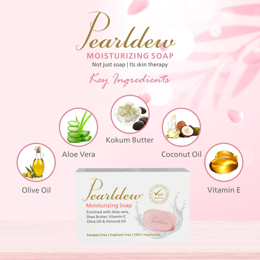 Pearldew Moisturizing Soap (75 gm)