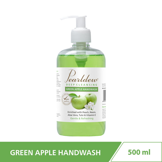 Pearldew Natural Green Apple Deep Cleansing Hand Wash (500 ml)