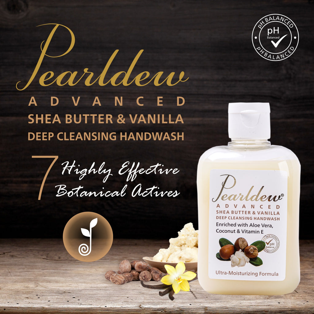 Pearldew Shea Butter & Vanilla Advance Deep Cleansing Hand Wash (250 ml)