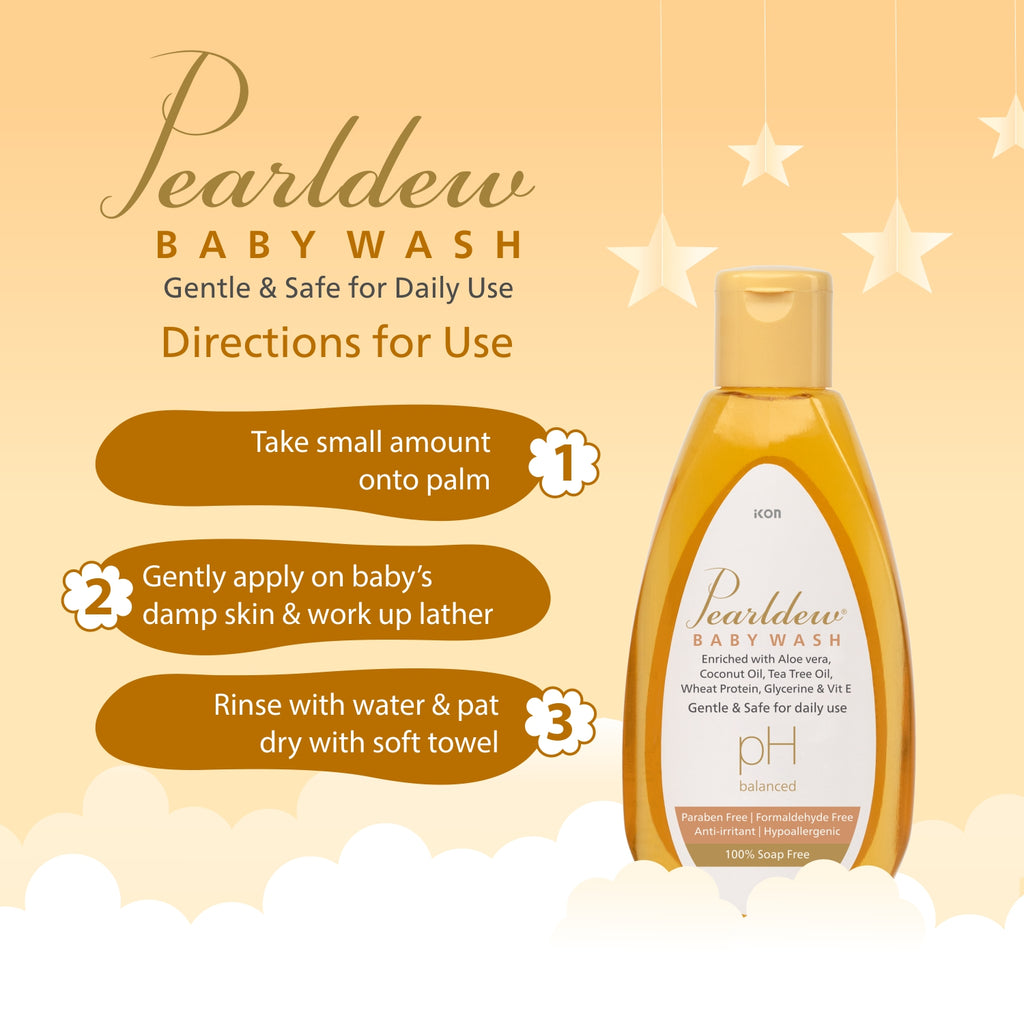 Pearldew Skin Nourishing Baby Wash (100 ml)