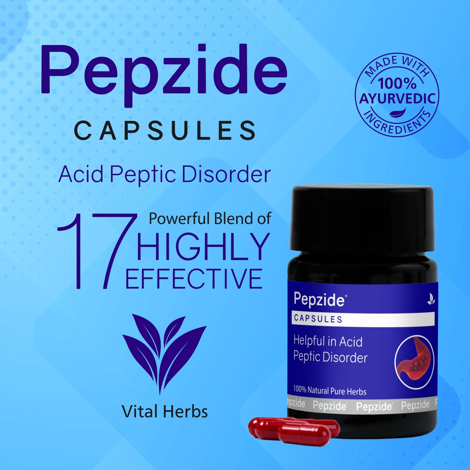 Pepzide Capsules (10 Caps)