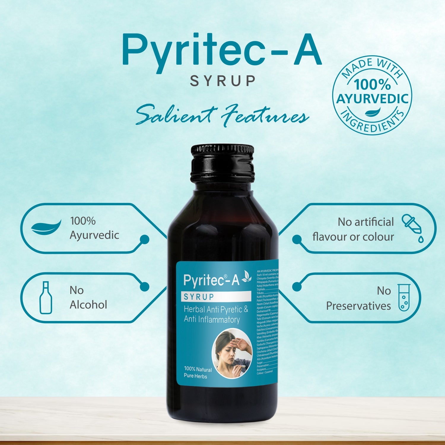 Pyritec-A Syrup (100 ml)