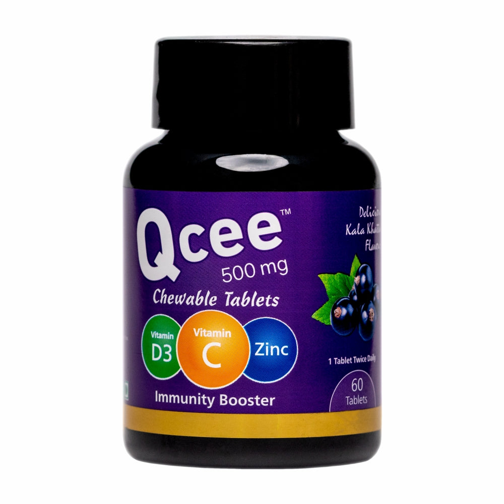 Qcee Chewable Tablets (Black Currant) 60 Tabs