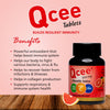 Qcee Chewable Tablets (Grapefruit) 60 Tabs